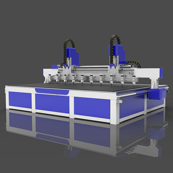 1325 многошпинделен CNC фреза за дърво