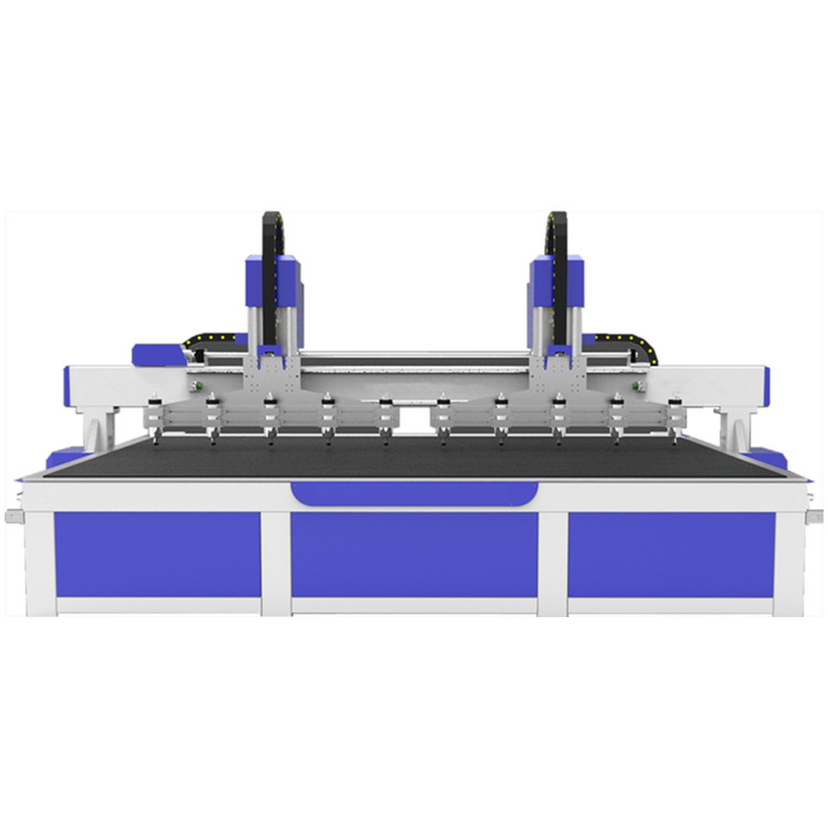 3D многошпинделен CNC рутер за дърворезба